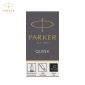 派克（PARKER）钢笔墨水芯 配件系列黑色5支装