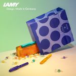 LAMY凌美 钢笔礼盒 Candy糖果系列墨水笔文具礼盒 葡萄紫 EF尖0.5mm