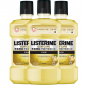 李施德林 (Listerine) 漱口水 草本牙龈护理清新口气500mL*3瓶装 不含酒精
