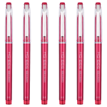 晨光(M&G)文具 AGPB4501中性笔0.5mm考试签字笔大容量碳素黑水笔芯针管尖笔 红色