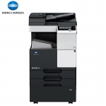 柯尼卡美能达 367 黑色 A3黑白激光多功能复合机复印机打印机扫描多功能一体机(双面器+输稿器+鞍式装订器+四纸盒)