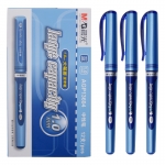 晨光（M&G） 1728支/箱 AGP13604大容量商务笔1.0mm签字笔加粗碳素中性笔芯加粗顺滑练字笔蓝色