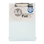 晨光（M&G） ADM94512竖式板夹A4写字板垫网格板菜单试卷夹阅读架竖式记事垫板透明蓝