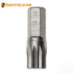 钢盾   SHEFFIELD S053246 5件套8mm系列30长十二角旋具头M8