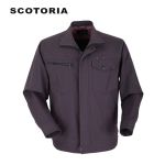 斯卡地尔（SCOTORIA） TC1901DG 磨毛工作服套装 男女物流厂服 耐磨舒适 铁灰色上衣