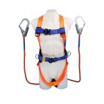 安惠 高空作业攀岩缓冲器双背护腰护肩欧式五点式安全带  涤纶欧式15护肩双绳缓冲包