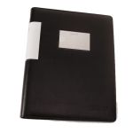 康百（kobest）文件夹资料册A4多功能资料夹合同板夹 黑色-单长押夹+板夹资料册-BS705