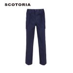 斯卡地尔（SCOTORIA） TC102 工作服裤子 藏蓝色裤子S