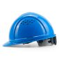 霍尼韦尔（Honeywell） 安全帽工地 HDPE L99S建筑工程工业防砸抗冲击 蓝色透气款