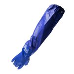 赛立特安全（SAFETY-INXS）38066 40CM超长袖筒 PVC防化学保护手套 蓝色 全长66CM/5双