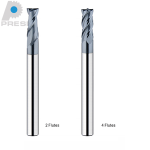 普锐斯（PRESI） 氮化铝钛涂层2刃长柄立铣刀 150mm