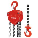 易尔拓（YATO） 倒链手拉手扳葫芦1.5-9吨3-9米手动葫芦吊机链条起重工具三角手拉葫芦 9MX2.0T YT-58953-9M