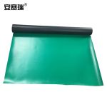 安赛瑞（SAFEWARE） PVC环保防静电台垫桌垫 绿色 环保型防静电胶皮垫 防静电PVC桌垫 1m×1m×2mm 10977