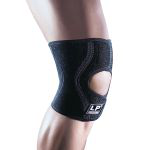 LP 运动护膝侧弧型膝部 篮球骑行跑步运动护具558CA菱格多孔单片运动用可调式护膝XL