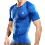LP   男子紧身压缩衣 轻薄透气塑型短袖跑步健身服 (ARM2301ZS)