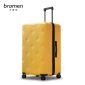 不莱玫大容量行李箱拉杆箱拉杆箱学生万向轮密码旅行箱20英寸 黄色