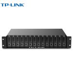 普联（TP-LINK） TL-FC1420双电源14槽位光纤收发器专用机架光电转换器19英寸2U机柜
