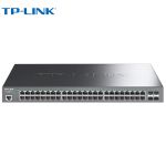 普联（TP-LINK） TL-SG5452P 48口千兆三层网管PoE供电交换机安防监控接入企业级核心汇聚组网网络分线器