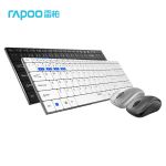 雷柏（Rapoo）通用9060M无线键鼠套装蓝牙键盘鼠标MAC静音金属 黑色