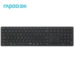 雷柏（Rapoo）E9550G 多模无线蓝牙键盘  充电键盘 110键深灰色
