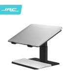 极川（JRC）笔记本电脑支架 立式增高升降散热器 显示器托架铝合金 T2 黑色
