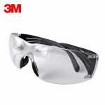 3M 护目镜 防风 防尘沙 防刮擦 骑行防护眼镜 透明镜片 SF201 AS（20付） 定做