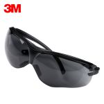 3M 10435护目镜防护眼镜灰色镜片墨镜防雾防冲击中国款男女流线型设计骑行防护眼镜--2付装 定做