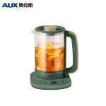 奥克斯（AUX） 养生壶全自动多功能加厚玻璃煮茶器 绿色