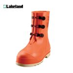 雷克兰（Lakeland）82330高筒防砸防化靴橘红色8码1双装