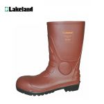 雷克兰（Lakeland）R-2-49PVC高筒安全靴防化靴雨靴货期4-6周亮棕44