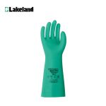 雷克兰（Lakeland）工业防护丁腈橡胶手套EN22L（长款）7码