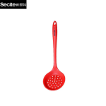 新思特 （Secite ） 红色硅胶漏勺10*32.5cm