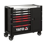 易尔拓（YATO） 小推车车间用五金工具柜可移动式维修工具箱 1050x1150x590mmYT-09033