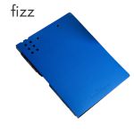 飞兹（fizz）A4双强力文件夹板/立体背条档案夹 深蓝FZ101022