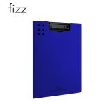 飞兹（fizz）高质感A4竖式加厚文件夹板/彩色资料夹 深蓝A6381