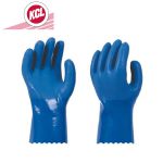可兹尔（KCL） PVC耐油手套 蓝色 L L