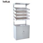 特瑞夫（Trefflab） 单面带柜药盘架 800×460×2000mm