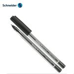 施耐德（Schneider) 圆珠笔505 M透明杆黑色不可换芯 150601