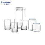 乐美雅（Luminarc） 晶钻水具储物罐7件套 LC-YJJ523