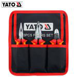 易尔拓（YATO） 电工绝缘钳子套装钢8尖6斜6 YT-39604