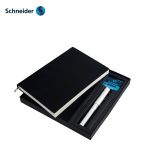 施耐德（Schneider) 钢笔 礼盒装笔记本套装 F尖白色钢笔2291