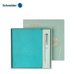 施耐德（Schneider) 钢笔 笔记本套装 薄荷绿462480