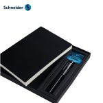 施耐德（Schneider) 钢笔 礼盒装笔记本套装 F尖黑色2290