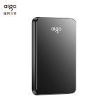 爱国者（aigo） HD809-500G移动硬盘 USB3.0 2.5英寸机械硬盘黑色高速传输携 读速120MB/s