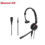 纽曼（Newmine） NM-HW106S头戴式话务耳机QD单耳客服耳麦3.5MM单插