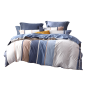 水星家纺床上四件套纯棉被套床单四件套床上用品全棉被罩1.8米床弗利安