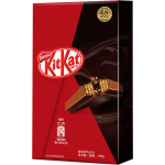 雀巢（Nestle）奇巧KitKat 威化黑巧克力12块146g 休闲零食 七夕节日礼物送女友