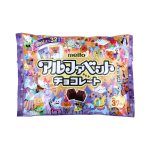 meito日本进口名糖经典字母巧克力糖果儿童休闲零食喜糖婚庆礼物180克