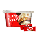 雀巢（Nestle）奇巧KitKat 牛奶威化巧克力18块216g/碗 休闲零食 七夕礼物送女友