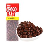 明治ChocoBaby牛奶味巧克力豆102g 日本进口生日礼物送女友